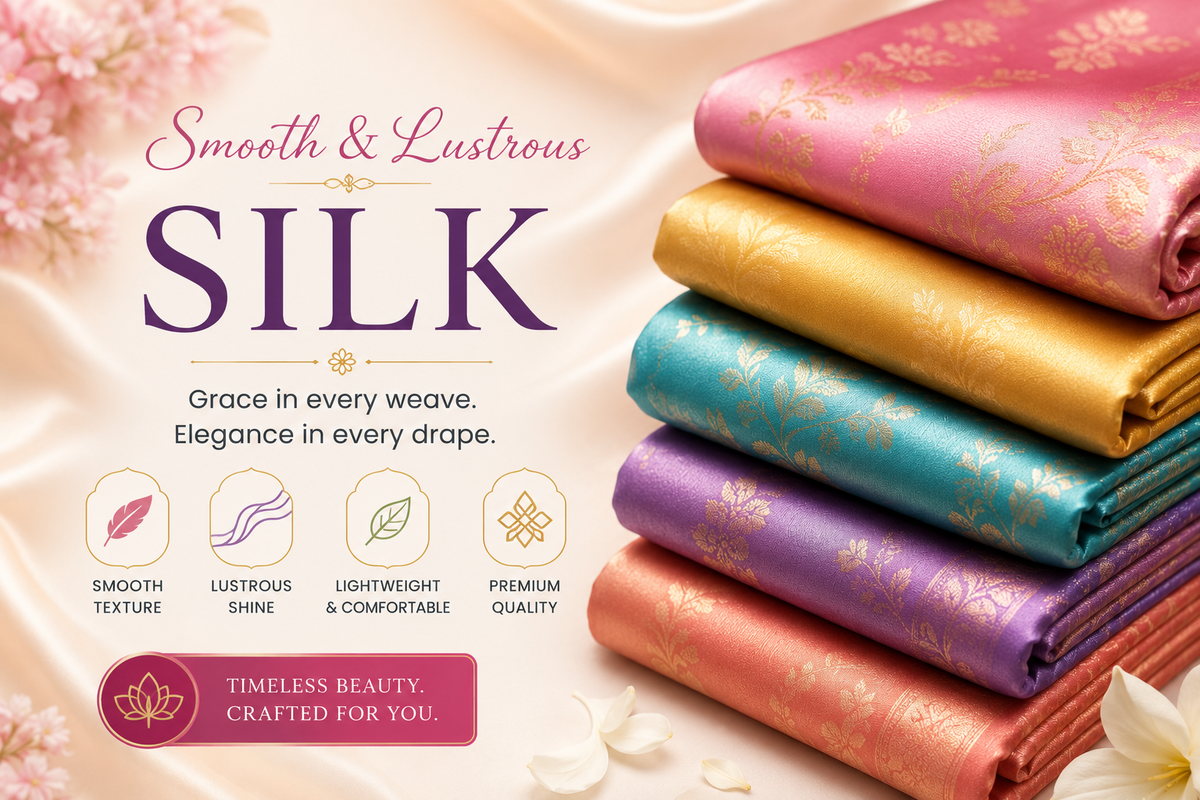 Smooth & Lustrous Silk